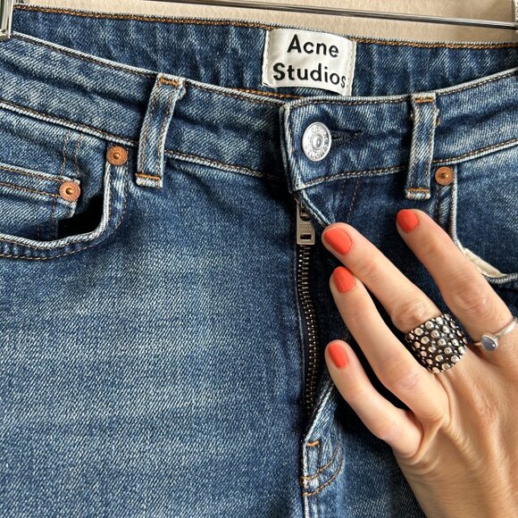 Acne Studios Row Straight Fit Jean - Picture 9 of 9